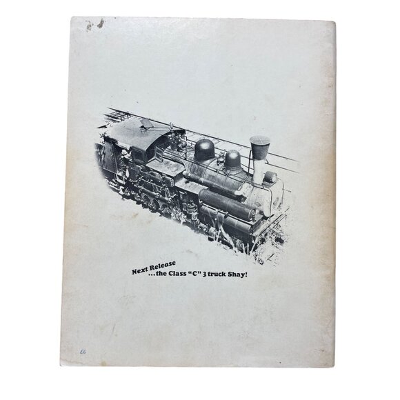 VTG Shay Modelers Handbook Series Class B and Class C Model Trains - Read - Picture 5 of 16